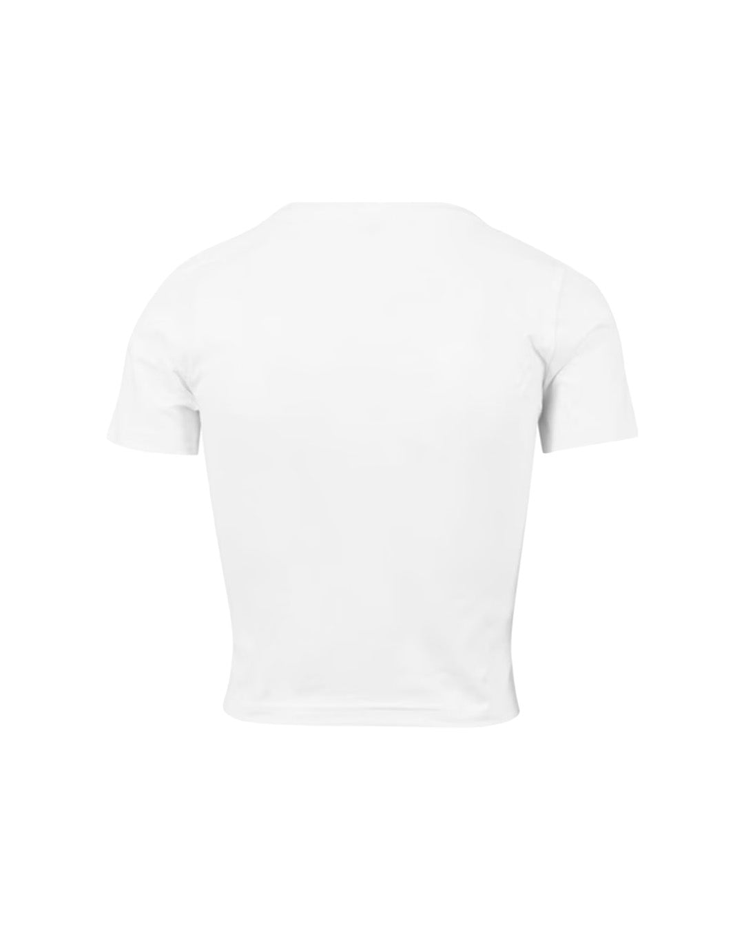 "CHOPPA" WHITE CROPPED TEE